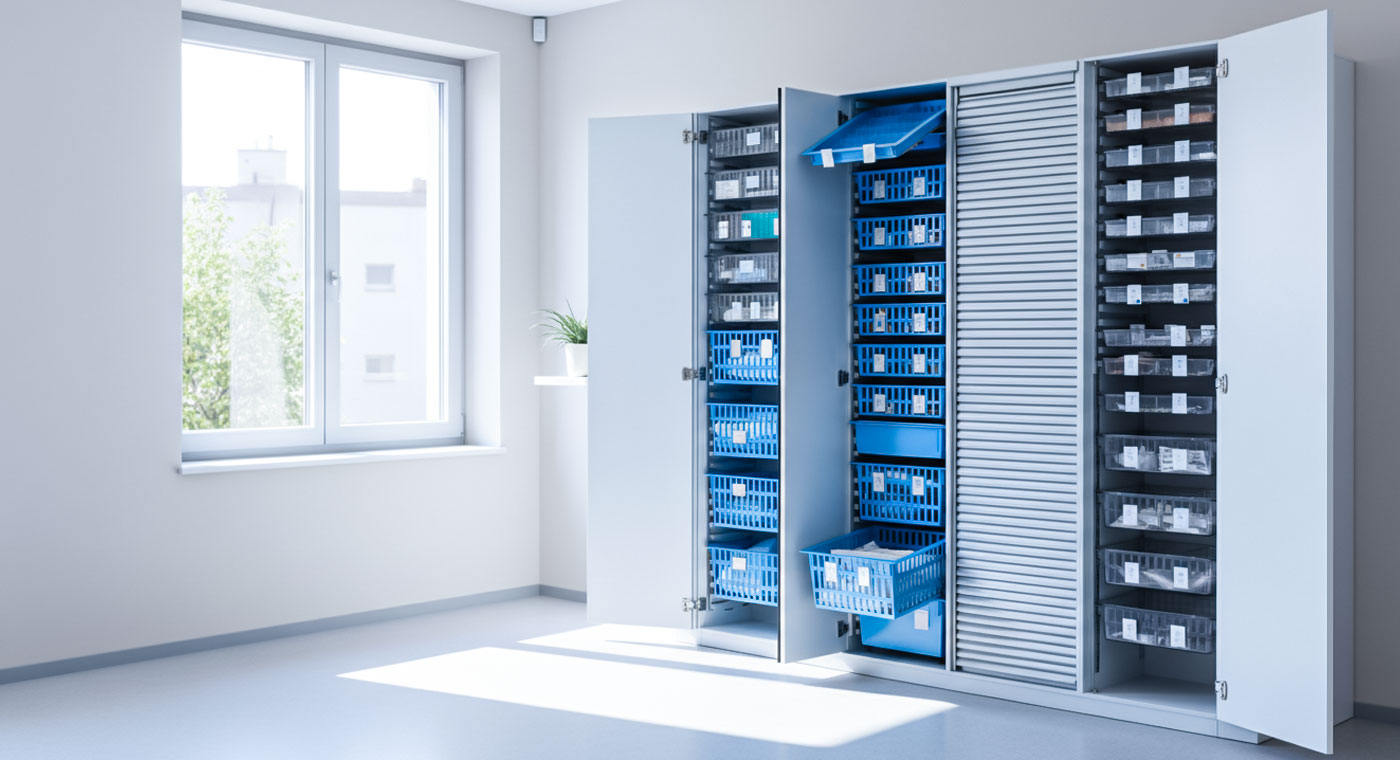 Hospimed - 1.2. Schranksysteme - ISO-Modul-Schranksysteme