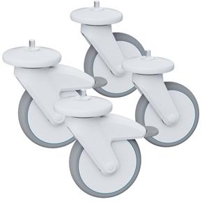 Aufpreis 4 Stück elektrisch leitfähige Rollen Ø 125 mm