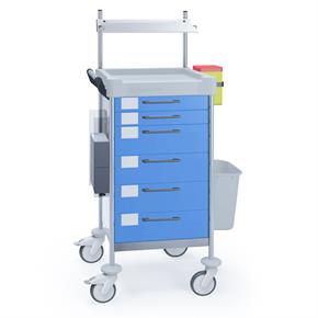 Behandlungswagen Claro IV - 6 Schubladen - Breite 48 cm - H105