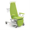 Blutentnahmesessel BON-R, Rollen einzeln blockierbar - Polsterfarbe 2794 picnic