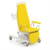 Blutentnahmesessel BON-R, Rollen einzeln blockierbar - Polsterfarbe 614 sunflower