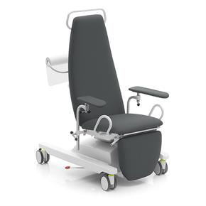 Blutentnahmesessel N-Line - Polsterfarbe 1049 antracit