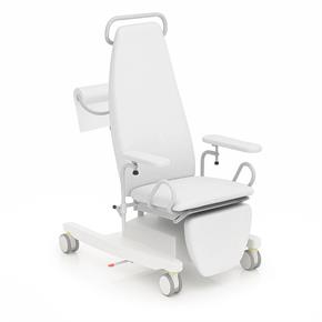 Blutentnahmesessel N-Line - Polsterfarbe 605 snow