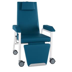 Blutentnahmestuhl HAEMO-FLEXA Cueno Mobil - *Polsterfarbe 51 - Blaugrün