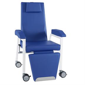 Blutentnahmestuhl HAEMO-FLEXA Cueno Mobil - *Polsterfarbe 52 - Blau