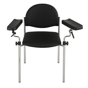 Blutentnahmestuhl HAEMO-LINEA -Vario Perfekta - *Polsterfarbe 42 - Schwarz