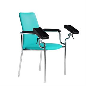 Blutentnahmestuhl HAEMO-SECUR- Vario - *Polsterfarbe 40 - Türkis