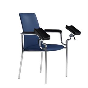Blutentnahmestuhl HAEMO-SECUR- Vario - *Polsterfarbe 52 - Blau