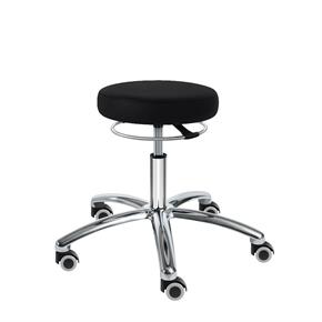 Drehhocker Sella Med Corona Midi - Polsterfarbe 42-Schwarz