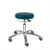 Drehhocker Sella Med Corona Midi - Polsterfarbe 51-Blaugrün