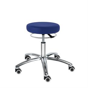 Drehhocker Sella Med Corona Midi - Polsterfarbe 52-Blau