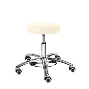 Drehhocker Sella Med Pedes Midi - Polsterfarbe 32-Beige
