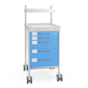 Funktionswagen Claro mini III - 5 Schubladen - Breite 48 cm - H90 cm