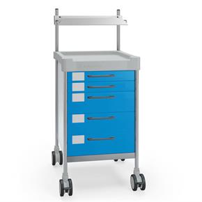 Funktionswagen Claro mini III - 5 Schubladen - Breite 48 cm - H90 cm