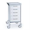 Funktionswagen Claro X - 5 Schubladen - Breite 48 cm - H105 cm