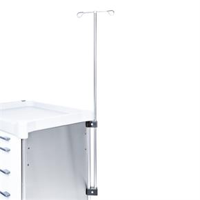 Infusionsständer - fix - 2 Haken