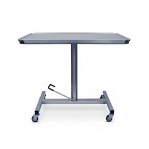 Instrumenten-Zureichetisch hydraulisch mit H-Fuss, 70 x105 cm