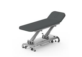 Massageliege S2 - 2-teilig - Breite 65 cm - Polsterfarbe 1049 antracit