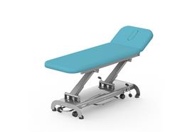 Massageliege S2 - 2-teilig - Breite 65 cm - Polsterfarbe 2389 aquamarine