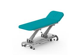 Massageliege S2 - 2-teilig - Breite 65 cm - Polsterfarbe 4035 mermaid