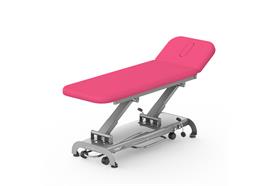 Massageliege S2 - 2-teilig - Breite 65 cm - Polsterfarbe 4103 fuchsia