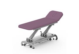 Massageliege S2 - 2-teilig - Breite 65 cm - Polsterfarbe 4634 lavanda