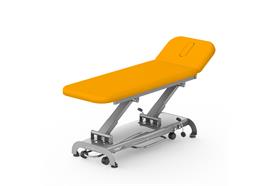 Massageliege S2 - 2-teilig - Breite 65 cm - Polsterfarbe 4861 pumpkin