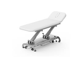 Massageliege S2 - 2-teilig - Breite 65 cm - Polsterfarbe 605 snow