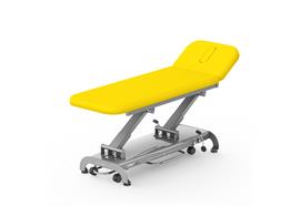 Massageliege S2 - 2-teilig - Breite 65 cm - Polsterfarbe 614 sunflower