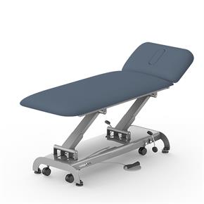 Massageliege S2 basic - 2-teilig - Breite 75 cm - Polsterfarbe 1277 rain drops