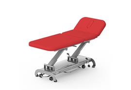 Massageliege S3 - 3-teilig - Breite 75 cm - Polsterfarbe 1173 valentine