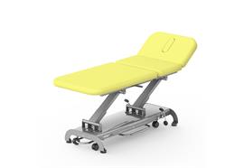 Massageliege S3 - 3-teilig - Breite 75 cm - Polsterfarbe 2795 lemon