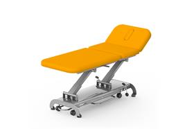 Massageliege S3 - 3-teilig - Breite 75 cm - Polsterfarbe 4861 pumpkin