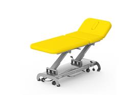 Massageliege S3 - 3-teilig - Breite 75 cm - Polsterfarbe 614 sunflower