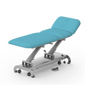 Massageliege S3 basic - 3-teilig - Breite 75 cm - Polsterfarbe 2389 aquamarine