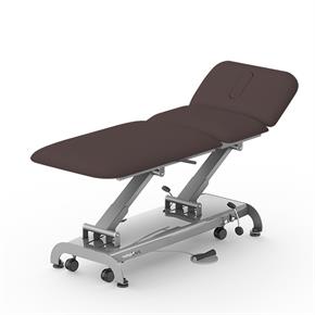 Massageliege S3 basic - 3-teilig - Breite 75 cm - Polsterfarbe 2793 chocolate