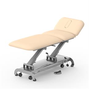 Massageliege S3 basic - 3-teilig - Breite 75 cm - Polsterfarbe 4633 apricot