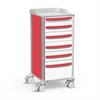 MPO Compact Halb ISO-Wagen III - RAL 030 40 60 rot