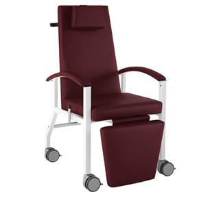 Multifunktionsstuhl HAEMO-FLEXA Arcus Mobil - *Polsterfarbe 36 - Dunkelrot
