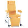 Multifunktionsstuhl HAEMO-FLEXA - Cueno Mobil  mit Zentralfeststellung - Polsterfarbe 50 - Gelb