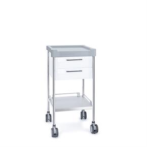 Multifunktionswagen Claro mini VI - 2 Schubladen - Breite 48 cm - H90 cm
