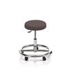 Novak Therapiehocker mit Fussring - mit Rollen - Polsterfarbe 2793 chocolate