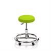 Novak Therapiehocker mit Fussring - mit Rollen - Polsterfarbe 2794 picnic