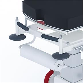 Papierrollenhalter kopfseitig zu Stretcher X
