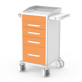 Pflegewagen Amigolino III - Korpusbreite 500 mm - RAL1034
