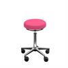 Praxishocker Proline L - Polstersitz rund - Ringhandauslösung - Polsterfarbe 4103 fuchsia