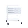Praxiswagen AUXILIO - 3 Schubladen - Breite 64