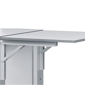 seitlich klappbare Arbeitsplatte, HPL seitlich klappbare Arbeitsplatte, HPL