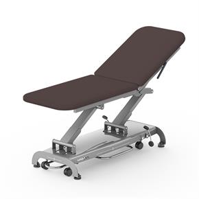 Untersuchungsliege SXL Plus- vollelektrisch 2-teilig - Breite 65 cm - Polsterfarbe 2793 chocolate
