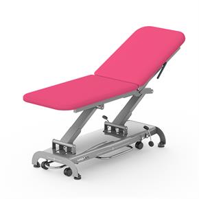 Untersuchungsliege SXL Plus- vollelektrisch 2-teilig - Breite 65 cm - Polsterfarbe 4103 fuchsia